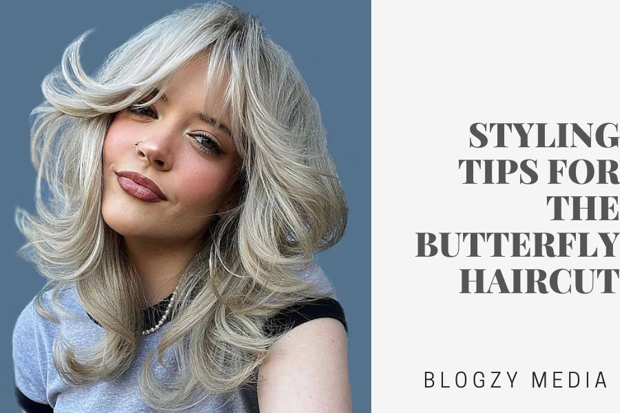 Styling Tips for the Butterfly Haircut