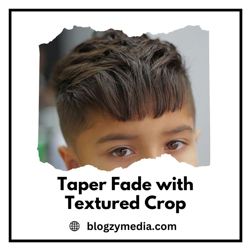 Taper Fade with Textured Crop